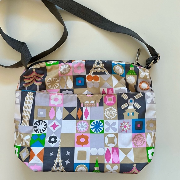 LeSportsac x Disney It’s A Small World Bag - Picture 3 of 11